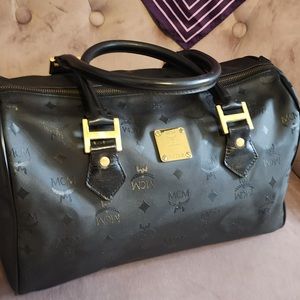 EUC MCM black bag